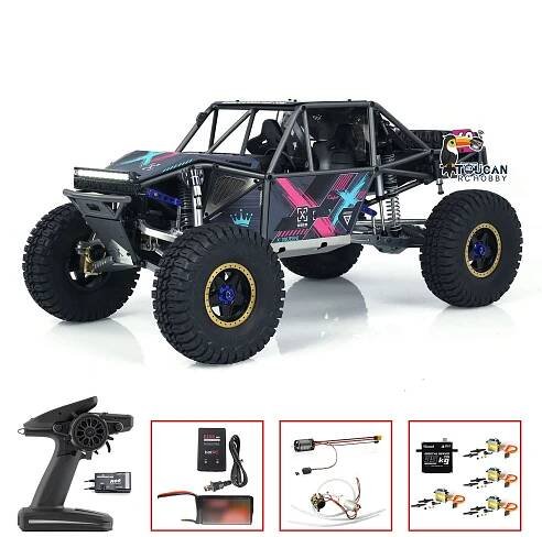 US STOCK Capo U4 Queen 1/8 RC Crawler Light Sounds Smoke 2 Speed Radio Control Racing Vehicle CD1582X