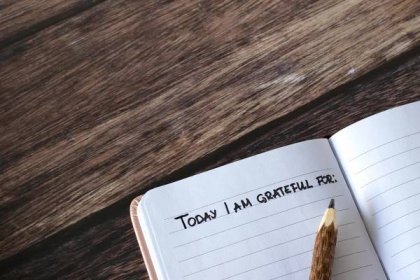 Image showing gratitude journal.