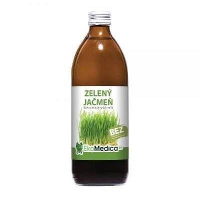 EkoMedica Zelený ječmen 99,8% šťáva 500ml