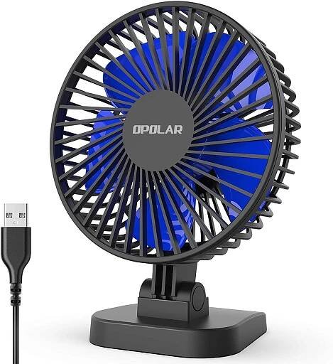 Stolní ventilátor SmartDevil, USB se silným prouděním vzduchu