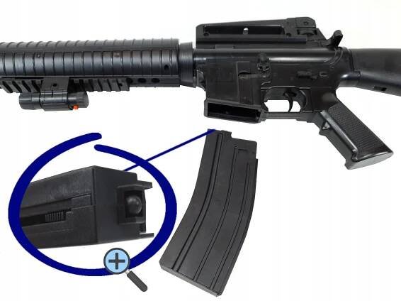M16 AMERICKÁ PUŠKA NA SNIPERSKÉ KOULE ASG Věk dítěte ostatní