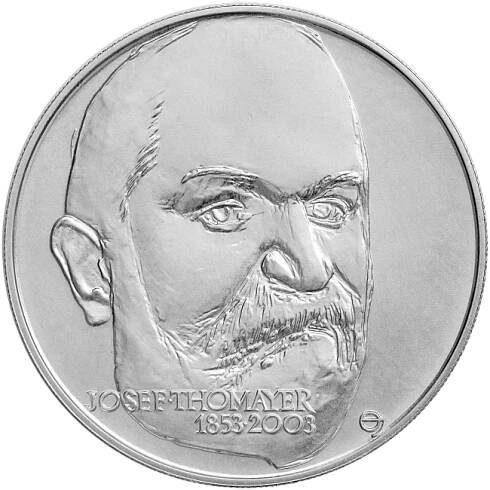 200 Kč - 150. výročí narození Josefa Thomayera 2003