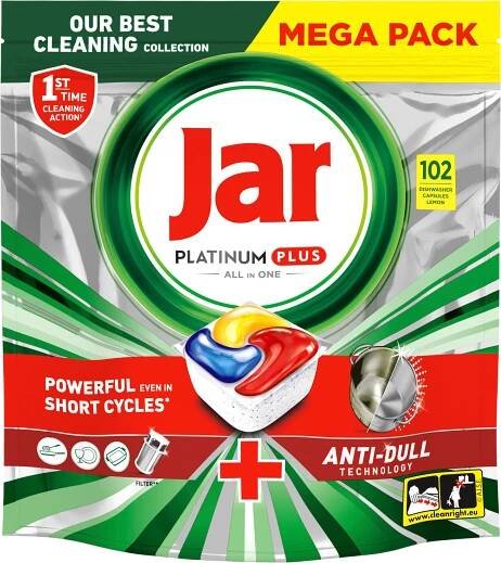Jar Platinum Plus Lemon 102 kapslí