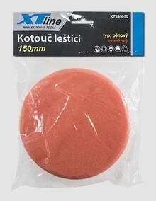 XTline Kotouč leštící pěnový pro leštící brusku 150 mm oranžový (tvrdý)