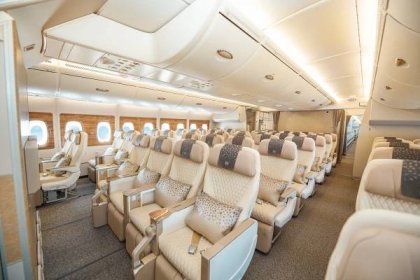 Emirates Premium Economy shines in first year of full service with over 160,000 customers trading up to experience the cabin’s quiet luxury