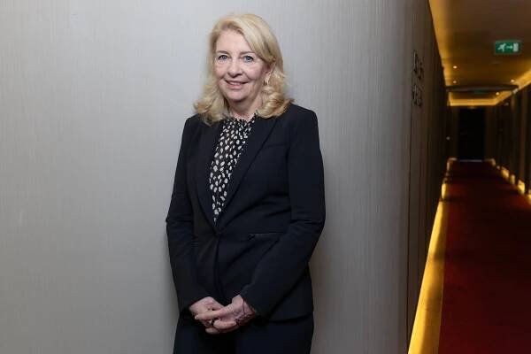 Catherine Russell, directora ejecutiva de Unicef, fotografiada en el Hotel Eurobuiding/. Pablo Monge