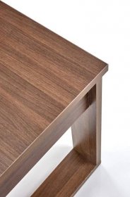 Konferenční stolek NELA čtverec - tmavý ořech