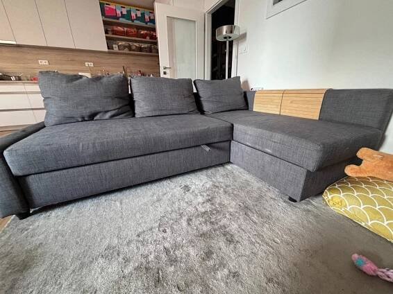 Rozkládací sedaci souprava - IKEA Friheten - Obývací pokoj