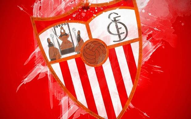 Sevilla FC Logo Painting Wallpaper