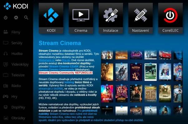 Největší projekt pirátského streamování v Česku skončil bez varování: Stream Cinema Community pro Kodi je minulostí | arecenze