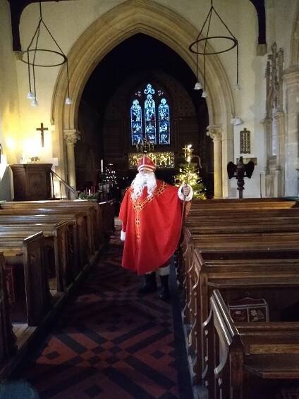 Crib Display and St Nicholas event - St Martins Church, North Nibley