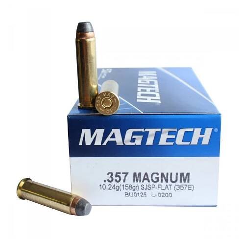 Revolverový náboj Magtech 357 Magnum SJSP 10,24 g
