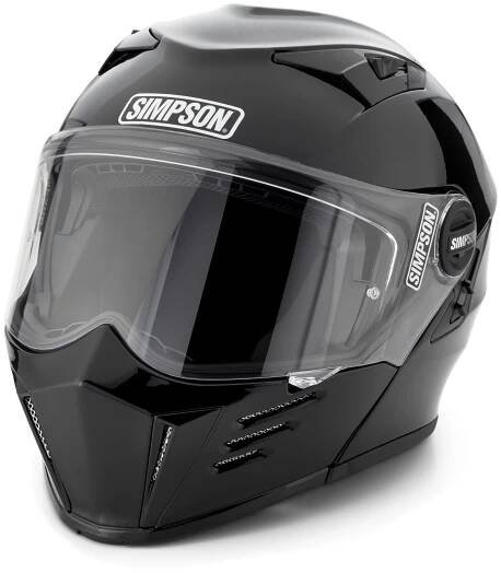 Moto přilba Simpson Darksome černá