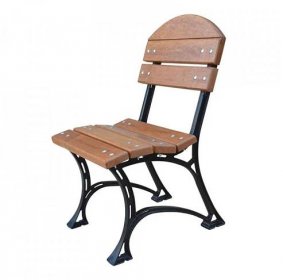 Zahradní litinová královská židle Deluxe bez područky - Zahrada - AV Interiéry