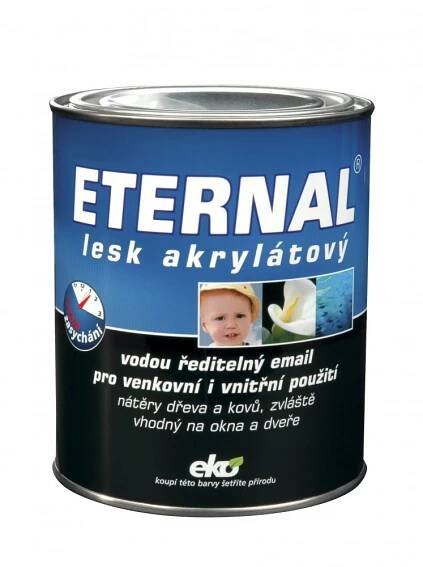 Barva odolná vůči povětrnosti Eternal lesk akrylát RAL 5005 tmavě modrá 0,7kg