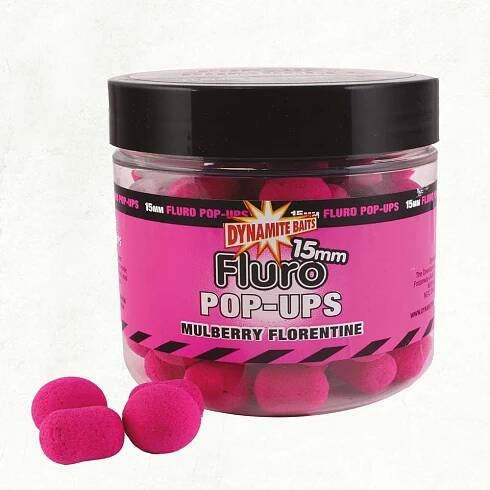 Plávajúce Boilies Dynamite Baits Pop-Ups Fluro Mulberry Florentine