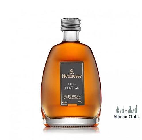 hennessy fine de cognac miniature 5cl 40 abv temp