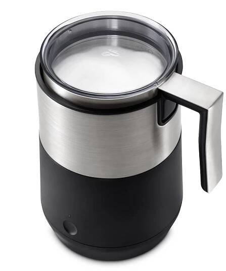 Induction milk frother