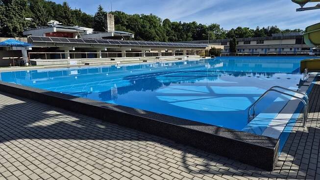 Koupaliště na Lukách - Sportovní zařízení města Vlašimi