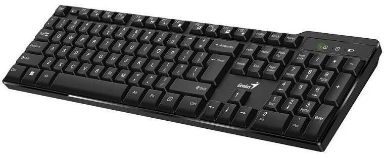 KB-7100X Wrl keyboard Black GENIUS