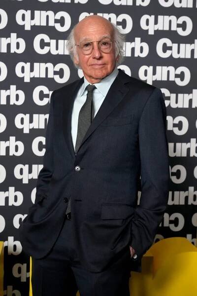 Larry David at the Curb Your Enthusiasm Season 12 premiere.