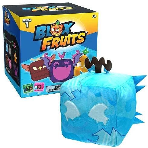 BLOX FRUITS - Mystery Fruit Deluxe Plush (8" Tall, Series 1) [Includes