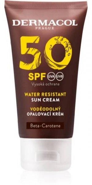 Dermacol Sun Water Resistant voděodolný opalovací krém na obličej SPF 50