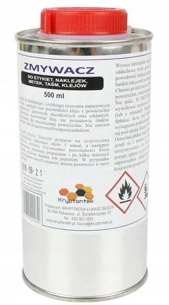 PROFESIONÁLNÍ ODSTRAŇOVAČ ETIKET A NÁLEPEK 500 ml