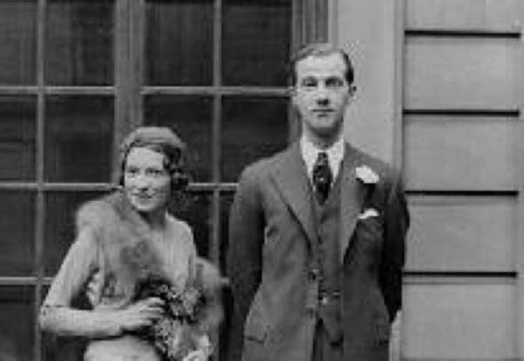 Adele Astaire with Lord Charles Cavendish - 1932