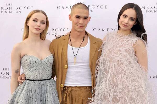 Dove Cameron, Booboo Stewart and Sofia Carson attend the Cameron Boyce Foundation's 3rd Annual Cam for a Cause Gala at The Beehive on June 02, 2024 in Los Angeles, 