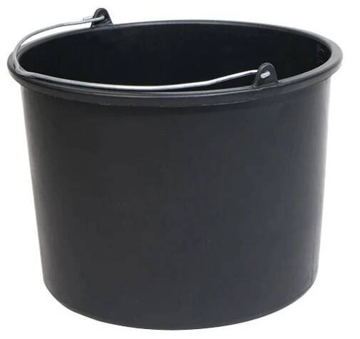 Vědro stavební plastové s uchem 16 litrů ( průměr 34 cm x v 27 cm )