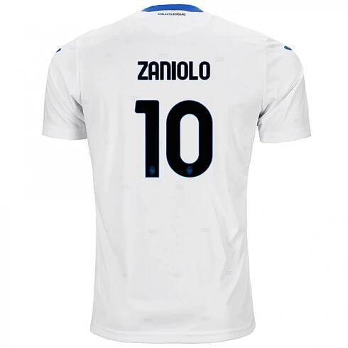 Dětské Nicolo Zaniolo #10 Bílý Daleko Hráčské Dresy 2024/25 Dres