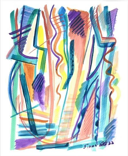 Gouache | Simon Cato Spang-Hanssen 