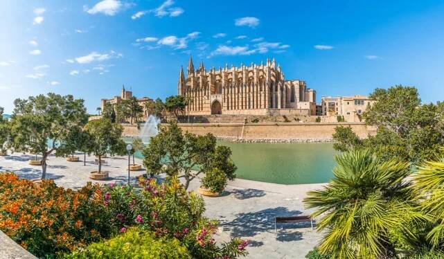 View of Cathedral La Seu Palma de Mallorca - Where to Stay in Palma