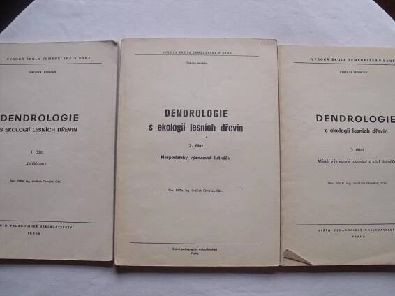 Skripta dendrologie I-III (1983) - Odborné knihy