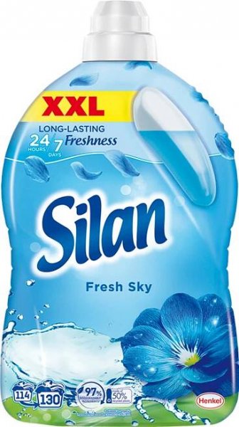 Silan aviváž Fresh Sky 130 praní, 2,86 l 1×2860 ml, aviváž