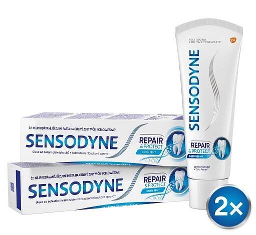 Sensodyne Repair & Protect 2x 75 ml od 184 Kč