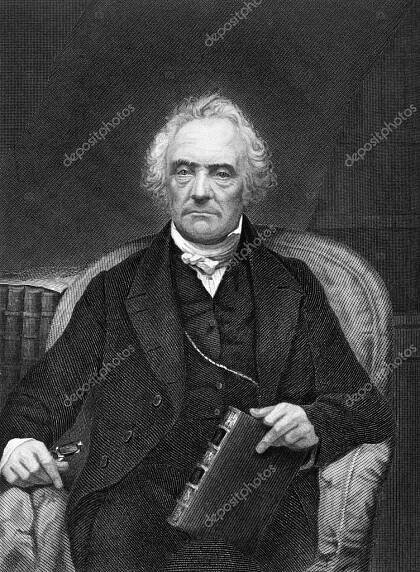 Stáhnout - Thomas Chalmers (1780-1847) na rytě z 1873. Skotský ministr, profesor teologie, politický ekonom a vůdce církve Skotska a svobodného kostela Skotska. Vyryt neznámý umělec a publikoval v ' ' portrét Gallery — Stock obrázek