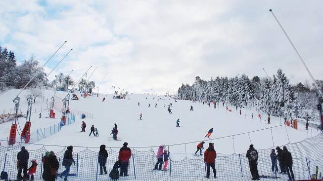 Lyžařské středisko Stupava, Chřiby; sobota 4. ledna 2025
