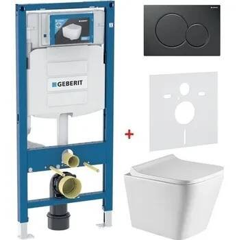 WC sada GEBERIT Duofix - Sada pro závěsné wc + wc mísa rimfree a sedátko softclose ORLO, 111.300.00.5/111.925.00.5 ORLO_B