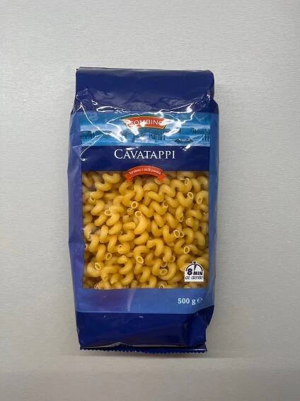 Podrobné informace o potravině Cavatappi těstoviny