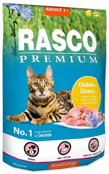 Krmivo Rasco Premium Adult kuře s kořenem čekanky 0,4kg