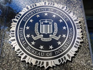 Federal Bureau Of Investigation emblem is seen on the headquarters building in Washington D.C., United States, on October 20, 2022. Photo by Beata Zawrzel/NurPhoto via Getty Images