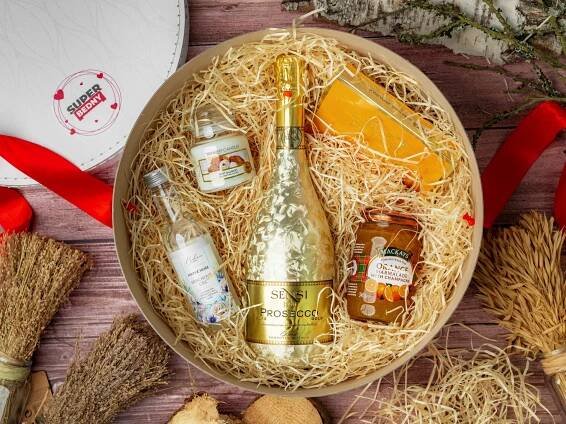 Dárkový box Sensi Prosecco Gold