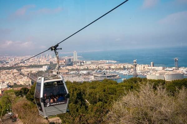 The Montjuïc Cable Car on the rise: travel record in 2023