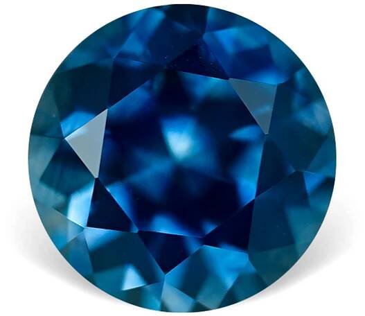 Blue Montana Sapphire - Round 0.81cts