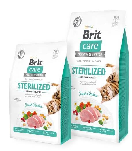 Brit Care Cat GF Sterilized Urinary Health 2kg