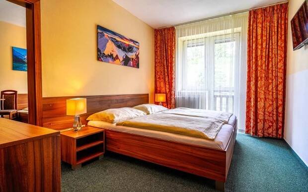 Vysoké Tatry: Dovolená v Hotelu Sipox *** s polopenzí a neomezeným wellness s bazénem, vířivkou a 2 saunami