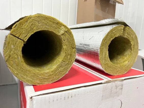 Obal ROCKWOOL z minerální vlny pro trubky 60/20 Značka Rockwool