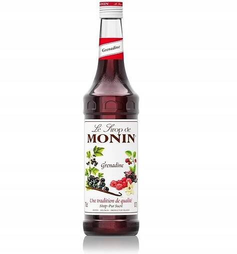 Monin Barmanský sirup Grenadine Grenadina Chutný ovocný 700 ml 0.7 l